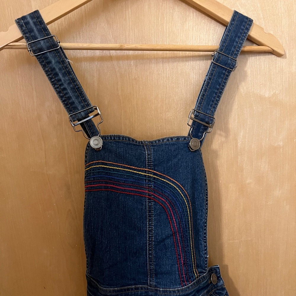 Rainbow Modcloth Overalls